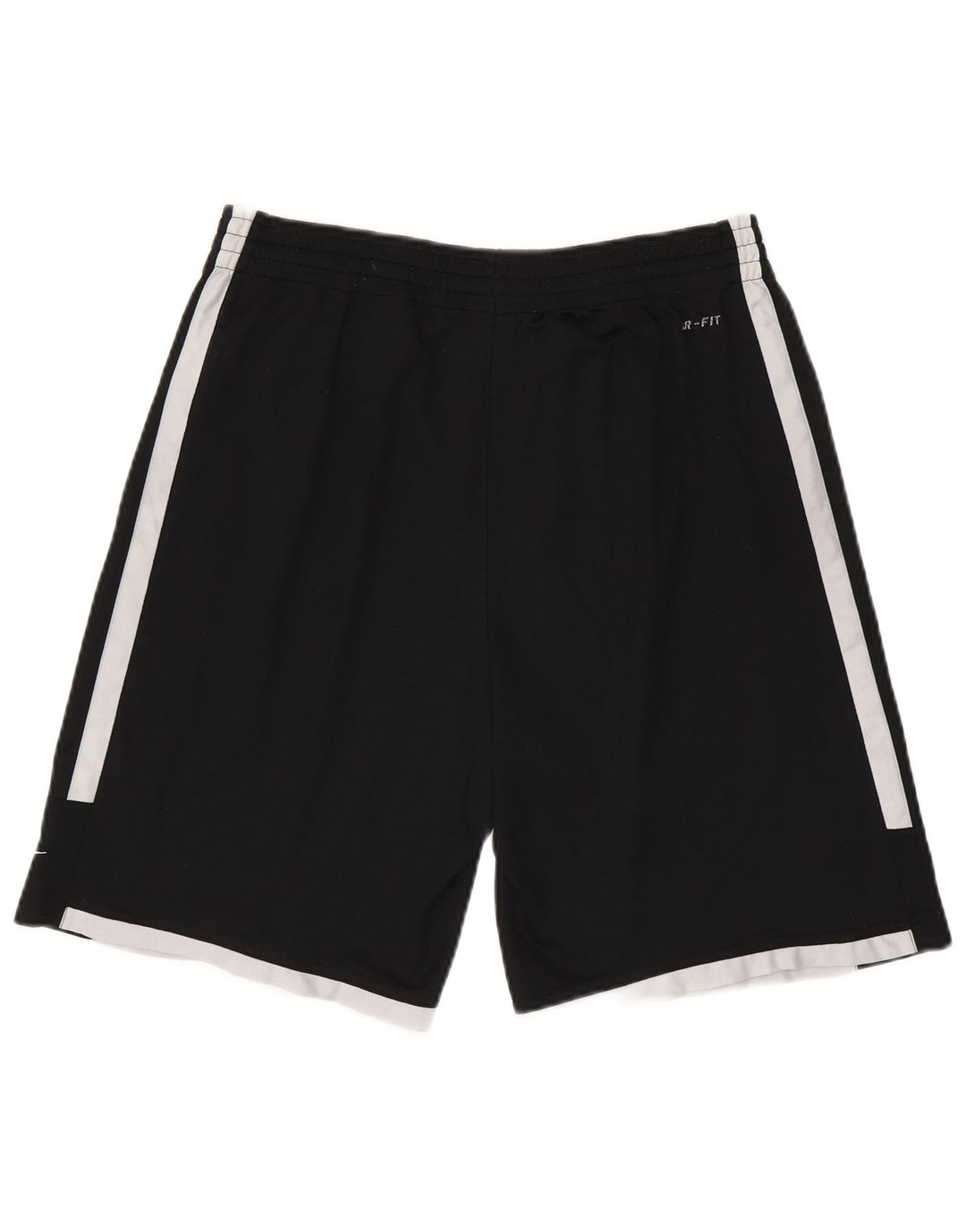 Pantaloncini sportivi Nike da uomo Dri Fit piccoli in poliestere color block nero