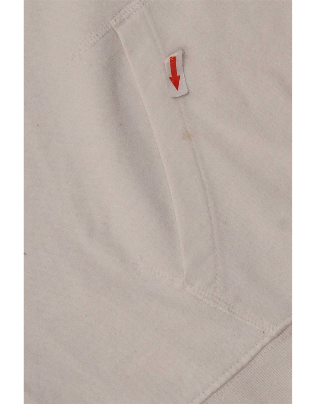Maglione con cappuccio grafico da uomo Levi's grande in cotone bianco