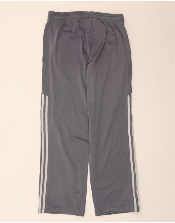 Pantaloni da tuta Adidas da uomo piccoli in poliestere grigio