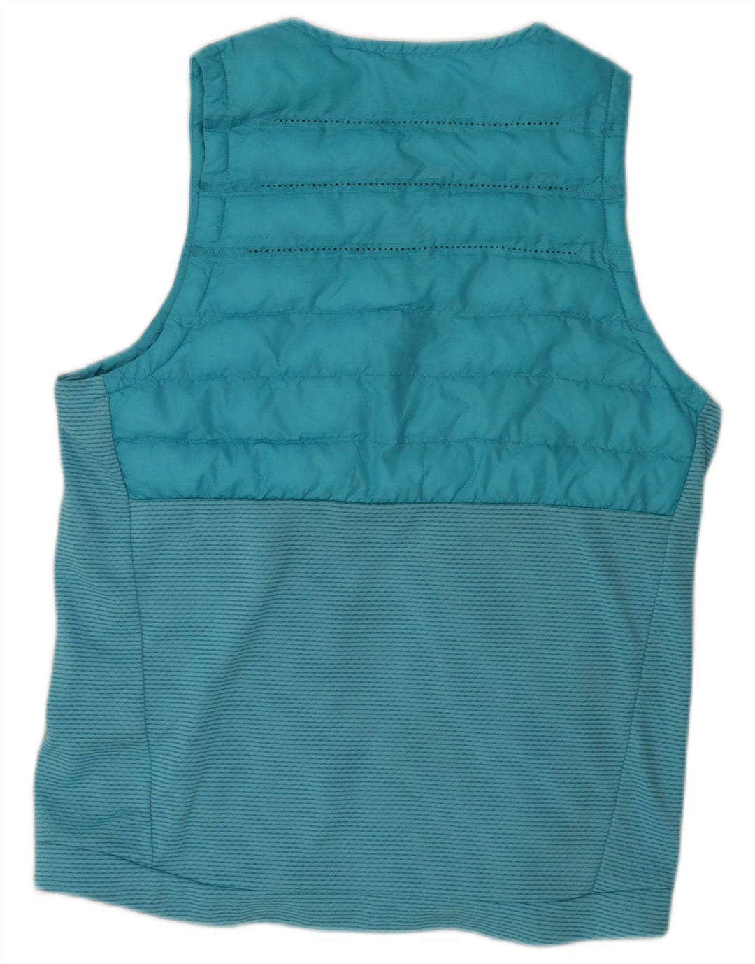 Gilet imbottito da golf da uomo Nike UK 38 poliestere blu medio