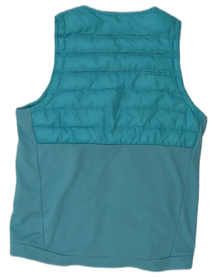 Gilet imbottito da golf da uomo Nike UK 38 poliestere blu medio