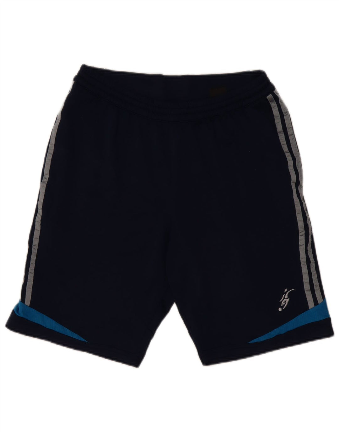 Pantaloncini sportivi Adidas Predator da uomo, poliestere color block medio blu navy
