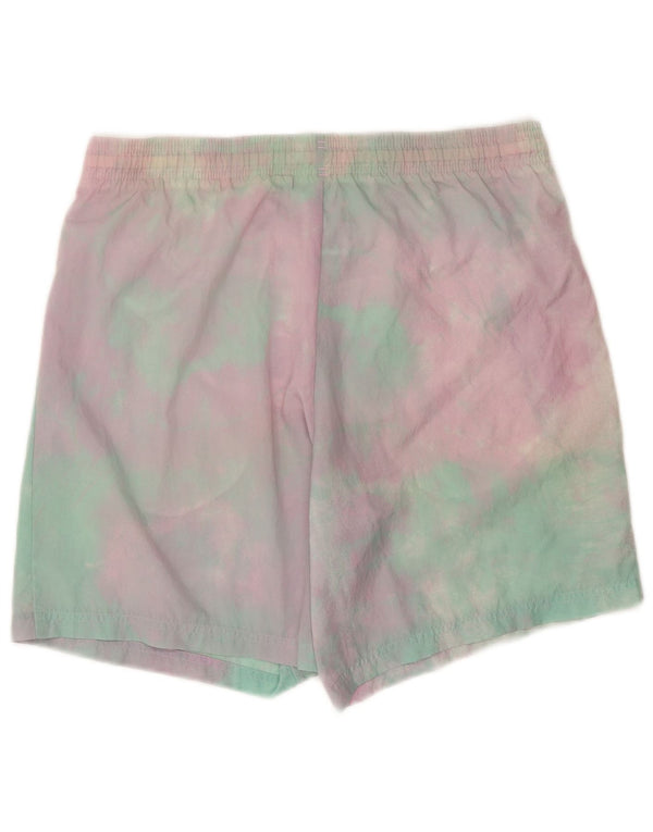 Pantaloncini sportivi da uomo Adidas medi multicolore in poliestere tie-dye