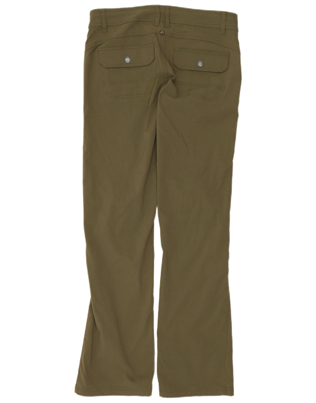 PRANA Womens Straight Cargo Trousers US 8 Medium W32 L31 Khaki Nylon