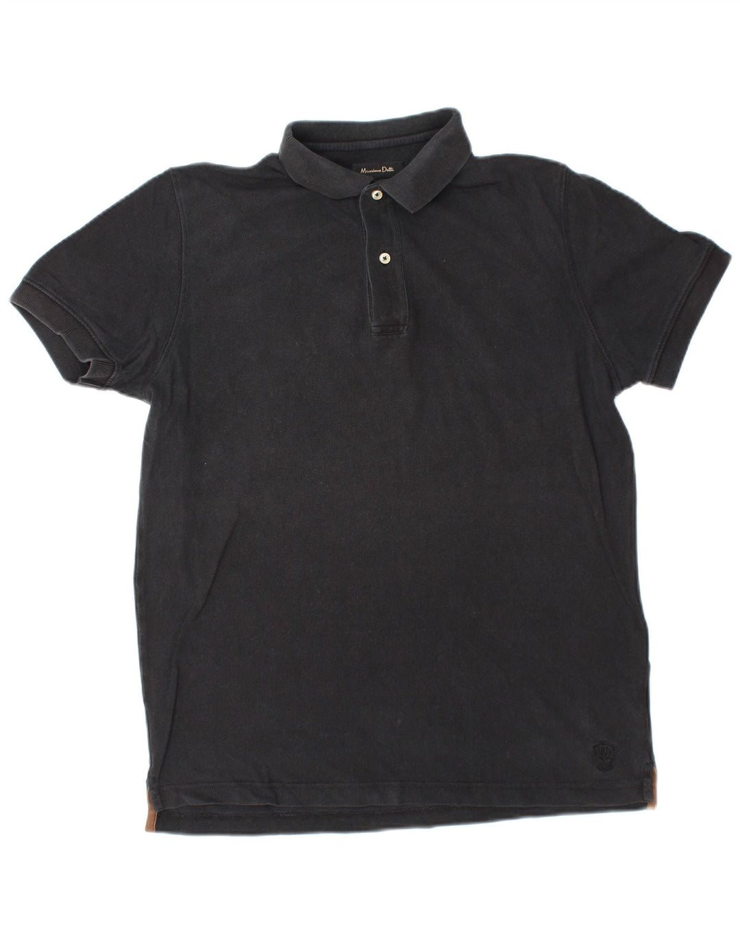 Polo da uomo MASSIMO DUTTI piccola nera