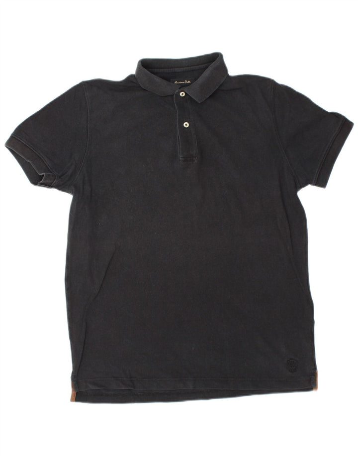 Polo da uomo MASSIMO DUTTI piccola nera