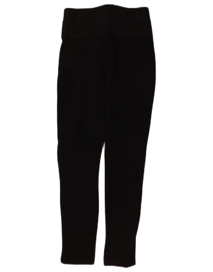 Leggings corti da donna Zara UK 12 poliestere nero medio