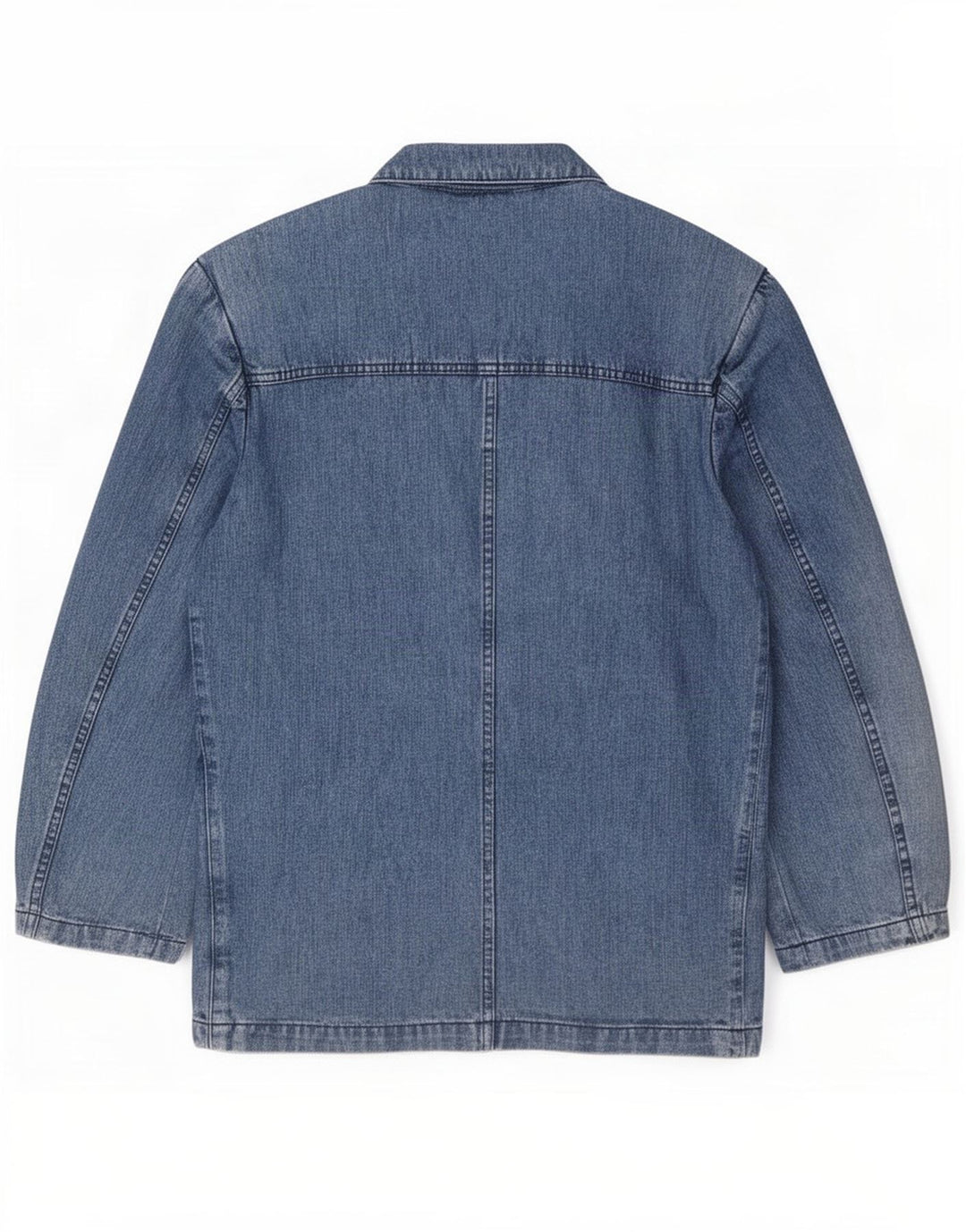 Giacca blazer in denim da uomo a 2 bottoni Carrera UK 38 Cotone blu medio
