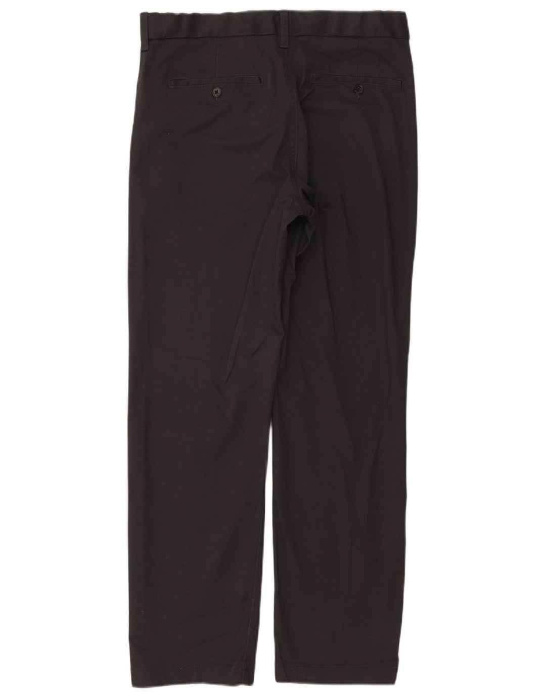 Pantaloni chino dritti vestibilità regolare da uomo Marks & Spencer W32 L31 Grigi