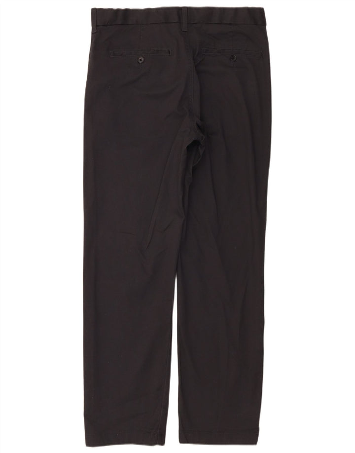 Pantaloni chino dritti vestibilità regolare da uomo Marks & Spencer W32 L31 Grigi