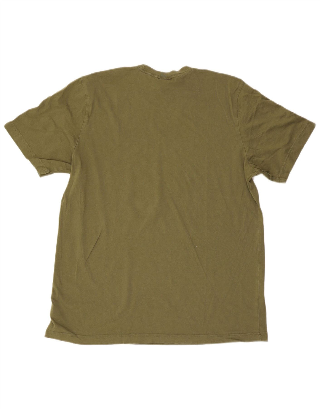 T-shirt da uomo Adidas Top in cotone kaki medio
