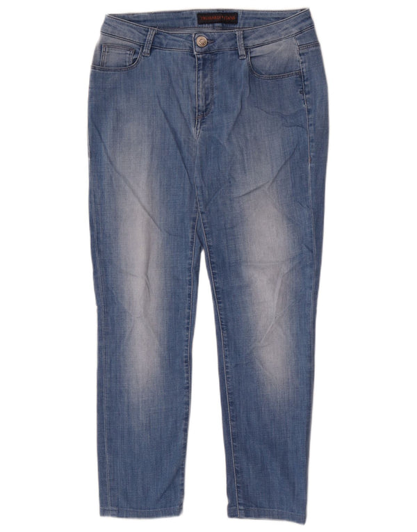 Jeans Cropped Donna Trussardi W28 L26 Blu