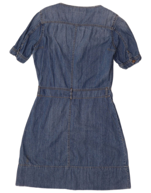 Abito in denim da donna Lee UK 16 grande cotone blu