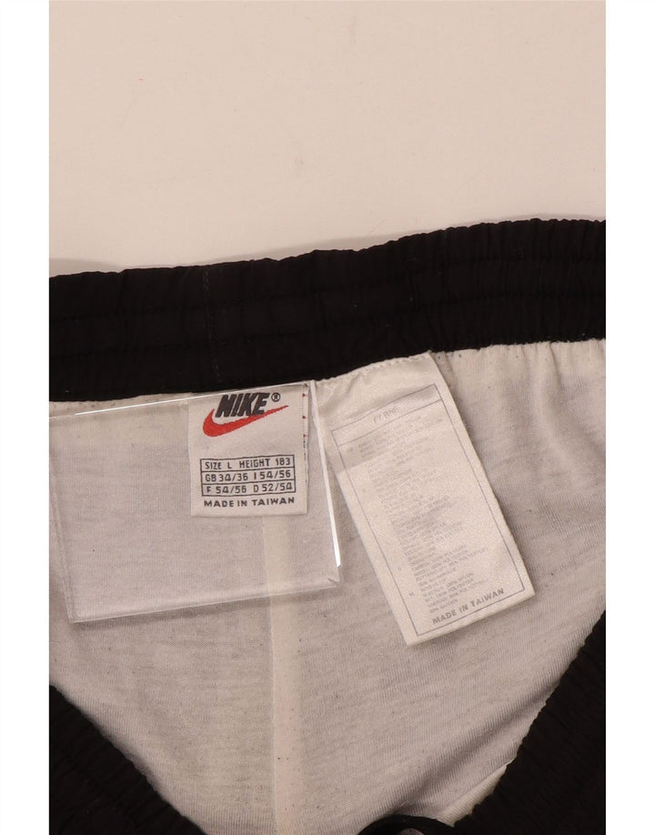 Pantaloni da tuta da uomo Nike Joggers grandi neri in poliestere