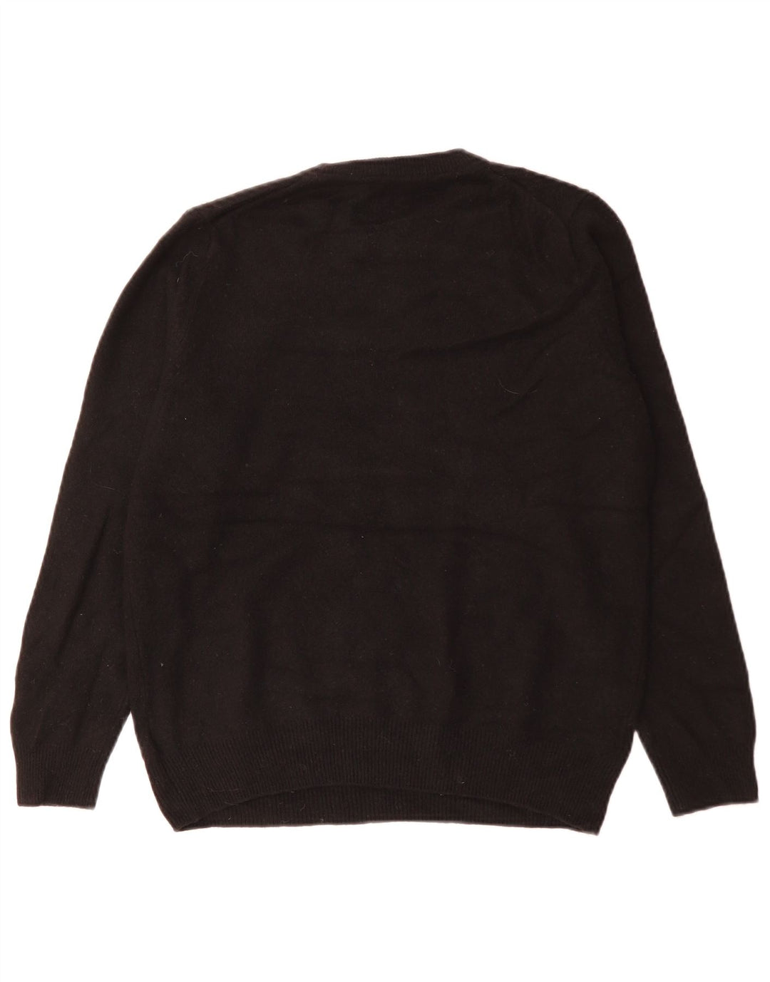 Maglione maglione girocollo da donna Marks & Spencer UK 12 medio nero