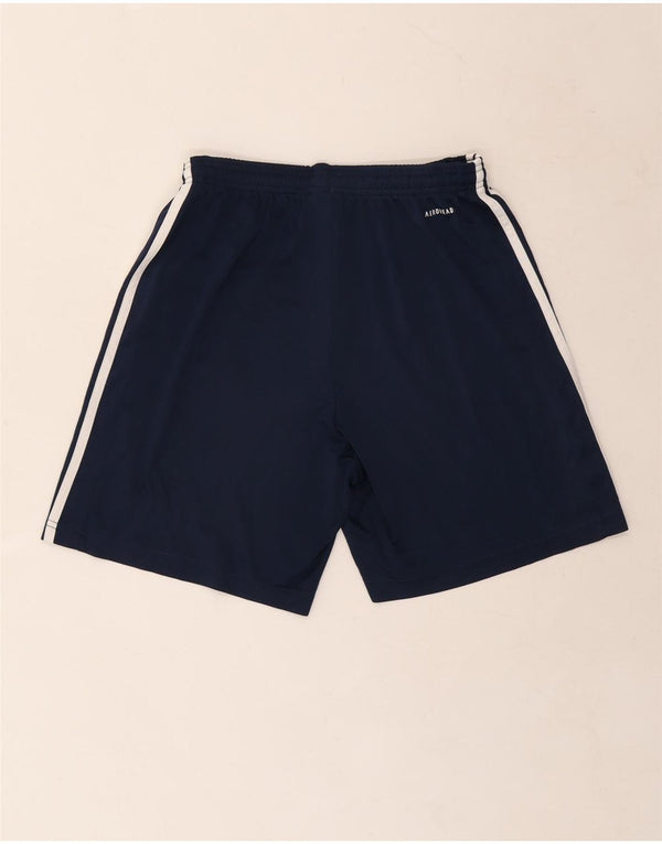 Pantaloncini sportivi Adidas Aeroready da uomo medi in poliestere blu navy