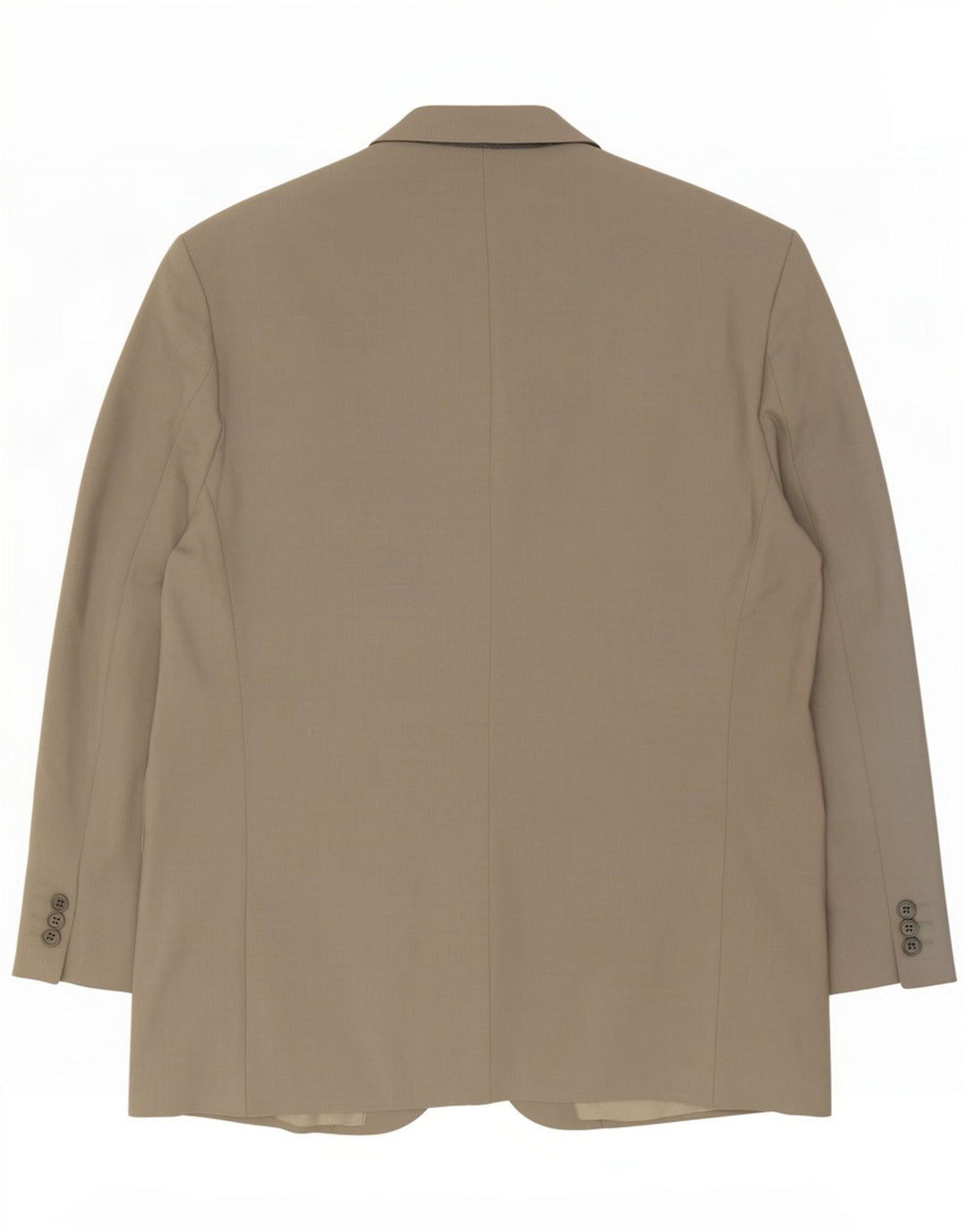 Marks & Spencer Giacca blazer a 3 bottoni da uomo UK 44 XL Poliestere beige