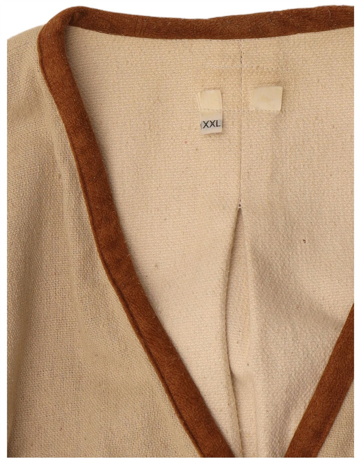 Montgomery grafico da uomo vintage UK 44 2XL Beige