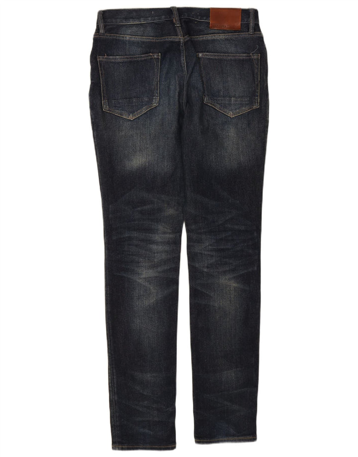 ALL SAINTS Mens Slim Jeans W30 L33 Blue Cotton