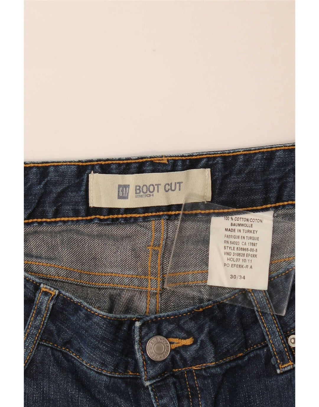 Pantaloncini di jeans da donna Gap W30 cotone blu medio