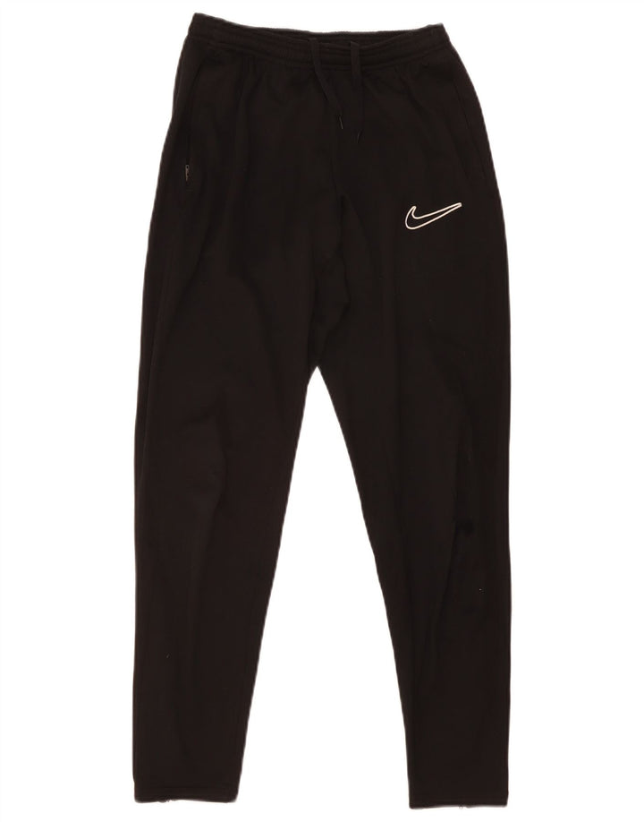 Pantaloni da tuta Nike Dri Fit da uomo piccoli in poliestere nero