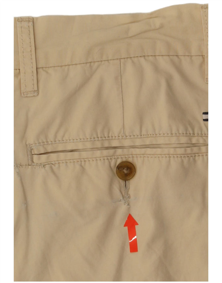 Pantaloncini chino da donna Tommy Hilfiger W32 grandi beige