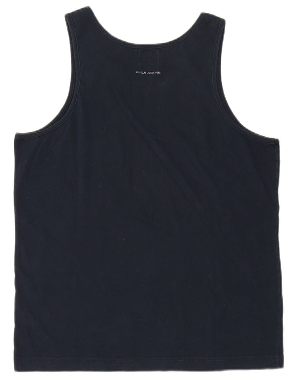 Canotta da donna Rifle UK 18 XL Cotone blu navy
