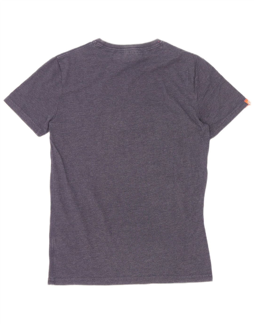 T-shirt grafica da uomo Superdry Top Small in cotone blu navy