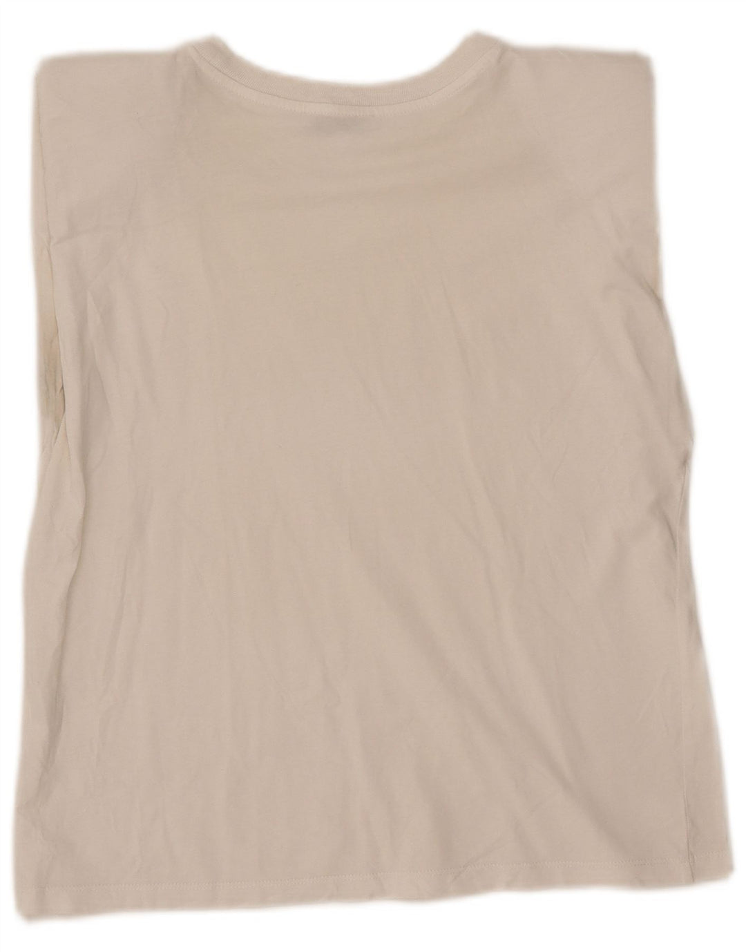 Canotta da donna Zara UK 10 piccola in cotone bianco
