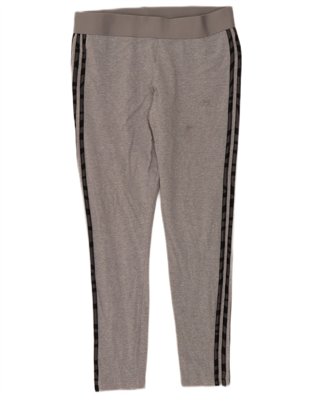 Leggings Adidas Donna UK 16/18 Grande Cotone Grigio