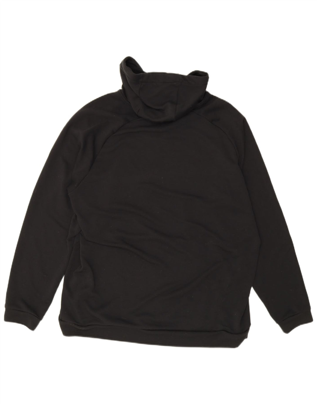 Felpa con cappuccio grafica Nike Dri Fit da uomo 2XL poliestere nero