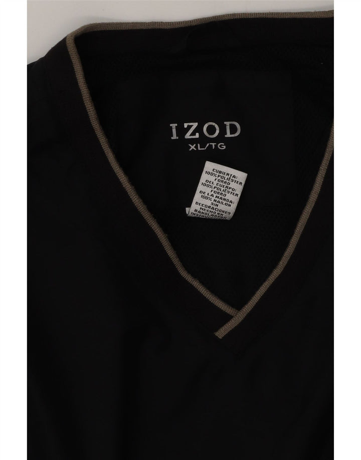 Giacca sportiva da uomo Izod Pullover XL Poliestere blu navy