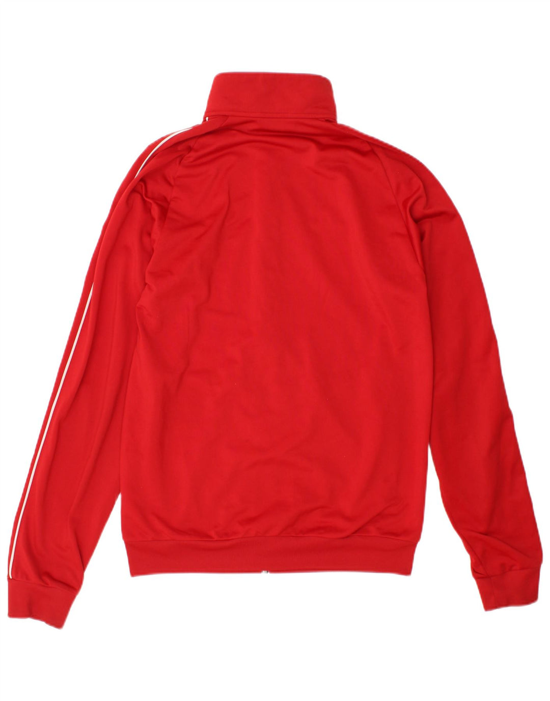 Giacca da ginnastica da uomo Adidas piccola rossa in poliestere