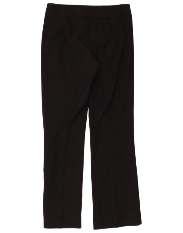 Pantaloni da Abito Bootcut Donna TRUSSARDI IT 40 Small W32 L29 Poliestere Nero
