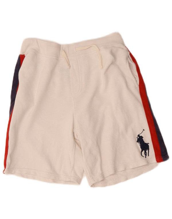 Pantaloncini sportivi da ragazzo Polo Ralph Lauren 14-15 anni Large White Colourblock
