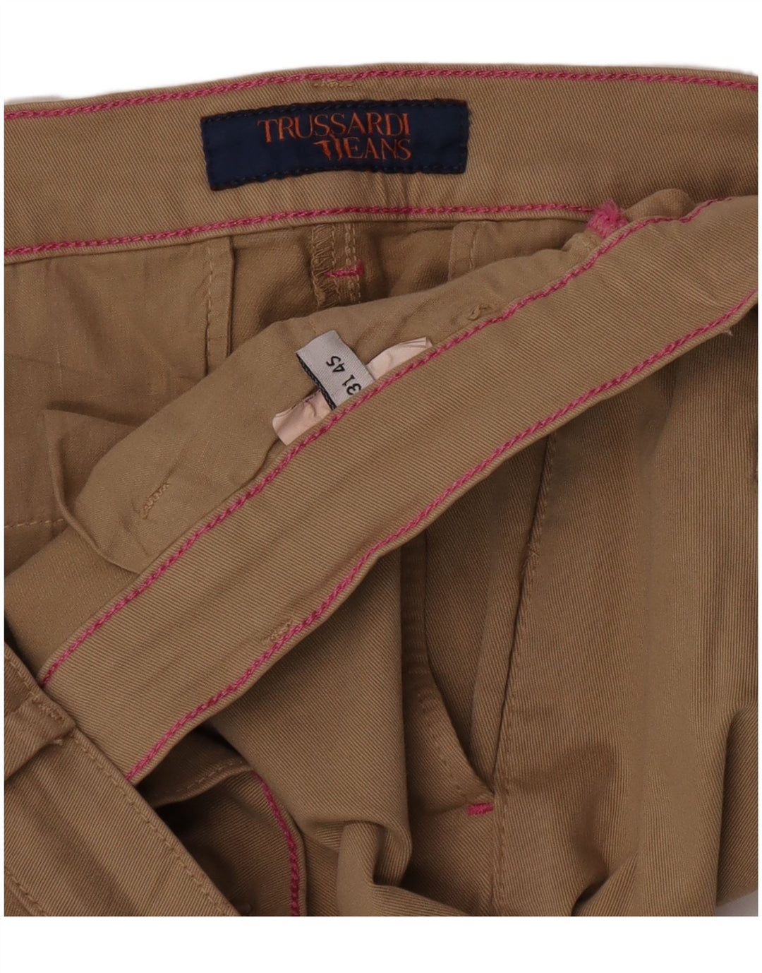 Pantaloni Chino Slim Donna Trussardi W31 L29 Beige