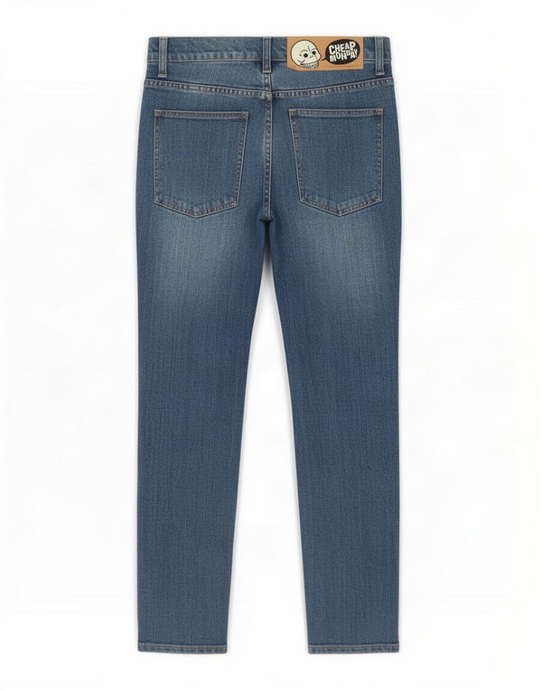 Cheap Monday Mens Slim Jeans W31 L27 Blue Cotton