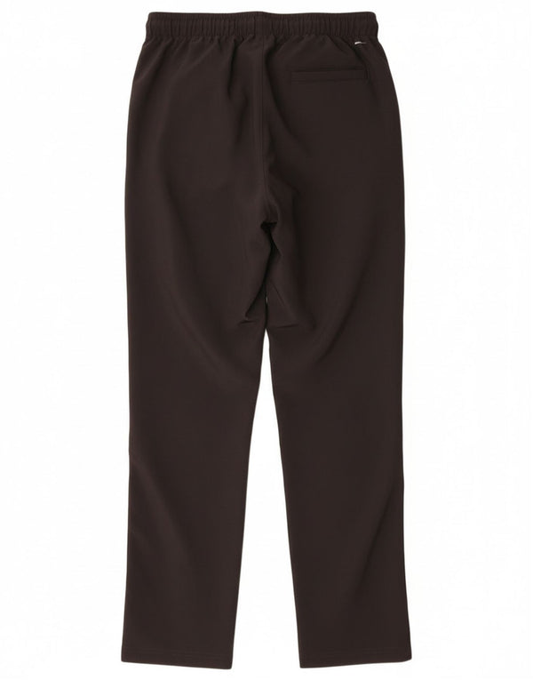 Pantaloni della tuta Adidas Climalite da ragazzo 15-16 anni in poliestere nero