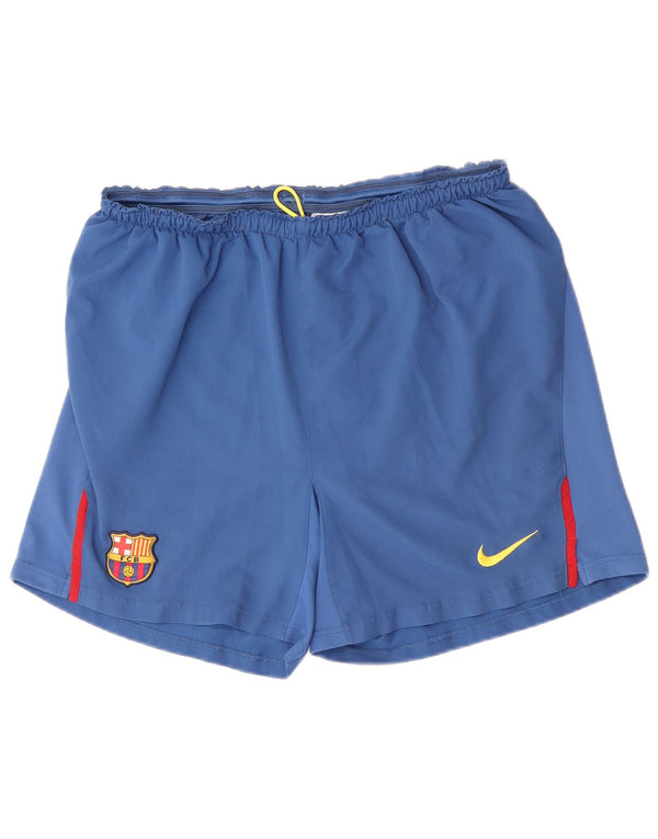 Pantaloncini sportivi Nike FCB da uomo XL blu