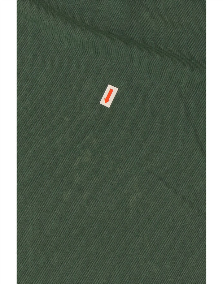 Polo Kappa Uomo Large Verde Cotone