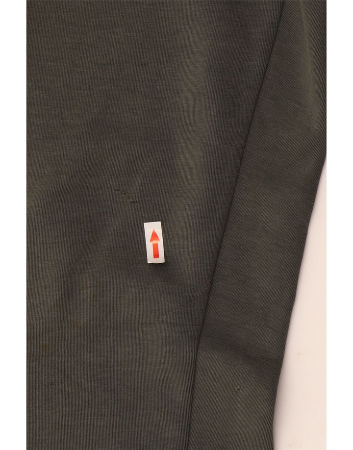 Pantaloni da tuta Adidas da uomo in cotone kaki medio