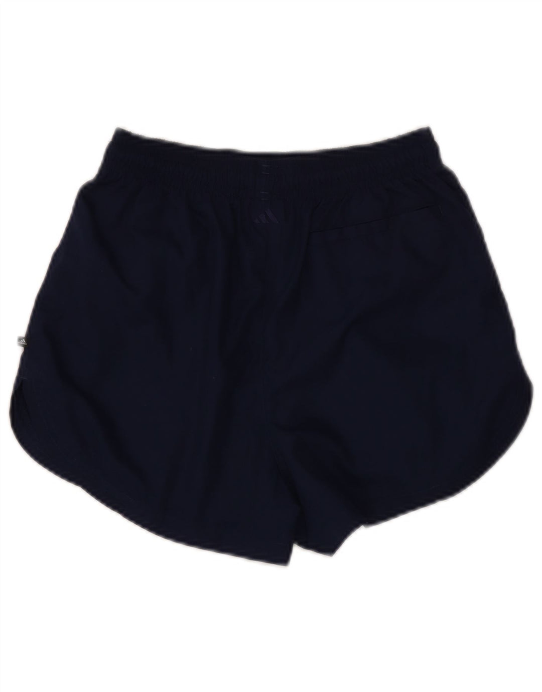 Pantaloncini sportivi Adidas da donna UK 12 medio blu navy poliestere