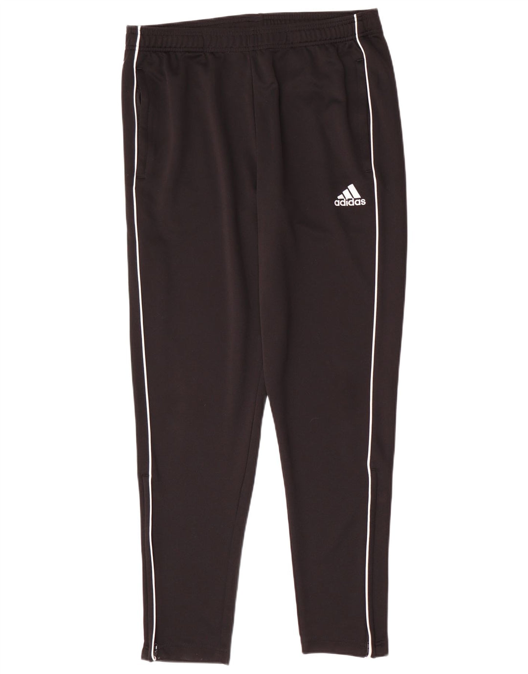 Pantaloni da tuta da uomo Adidas Large neri in poliestere