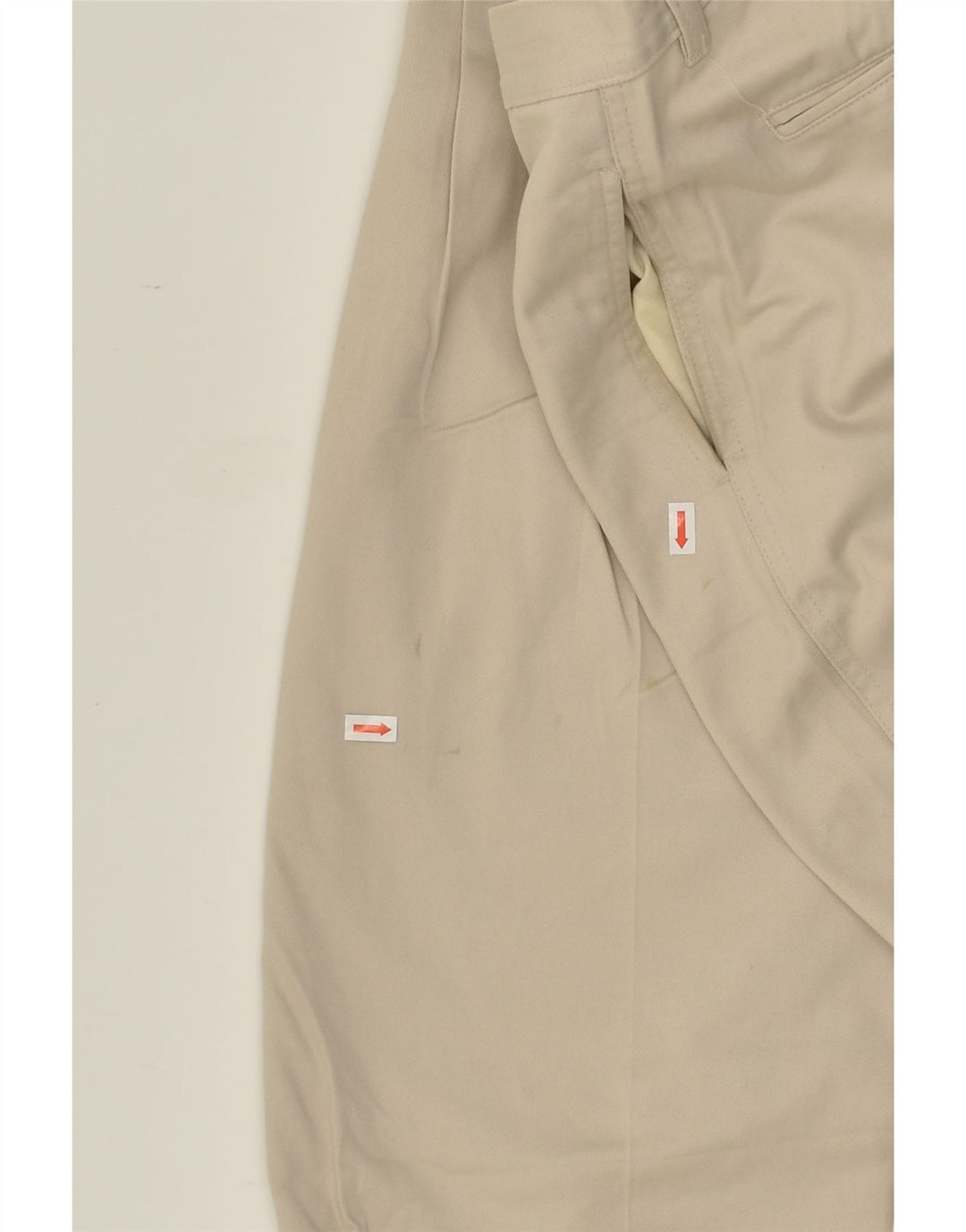 CHAPS Mens Pegged Chino Trousers W38 L30 Beige Cotton | Vintage Chaps | Thrift | Second-Hand Chaps | Used Clothing | Messina Hembry 