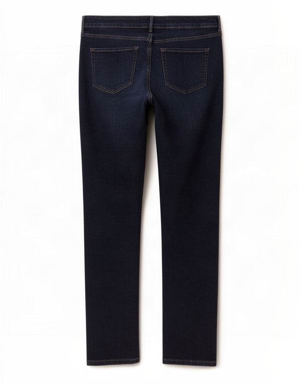 Jeans slim da donna Marks & Spencer UK 24 4XL W42 L29 Cotone blu navy