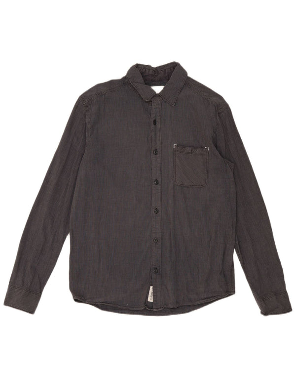 Camicia Levi's da uomo vestibilità standard in cotone a quadri grigio medio