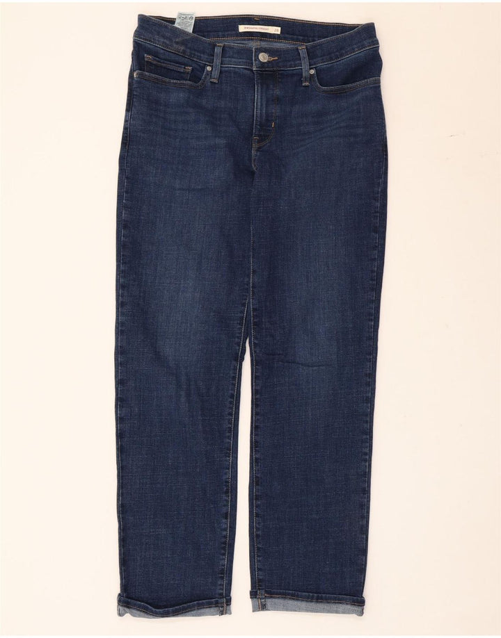 Jeans dritti modellanti da donna Levi's 314 W28 L27 cotone blu