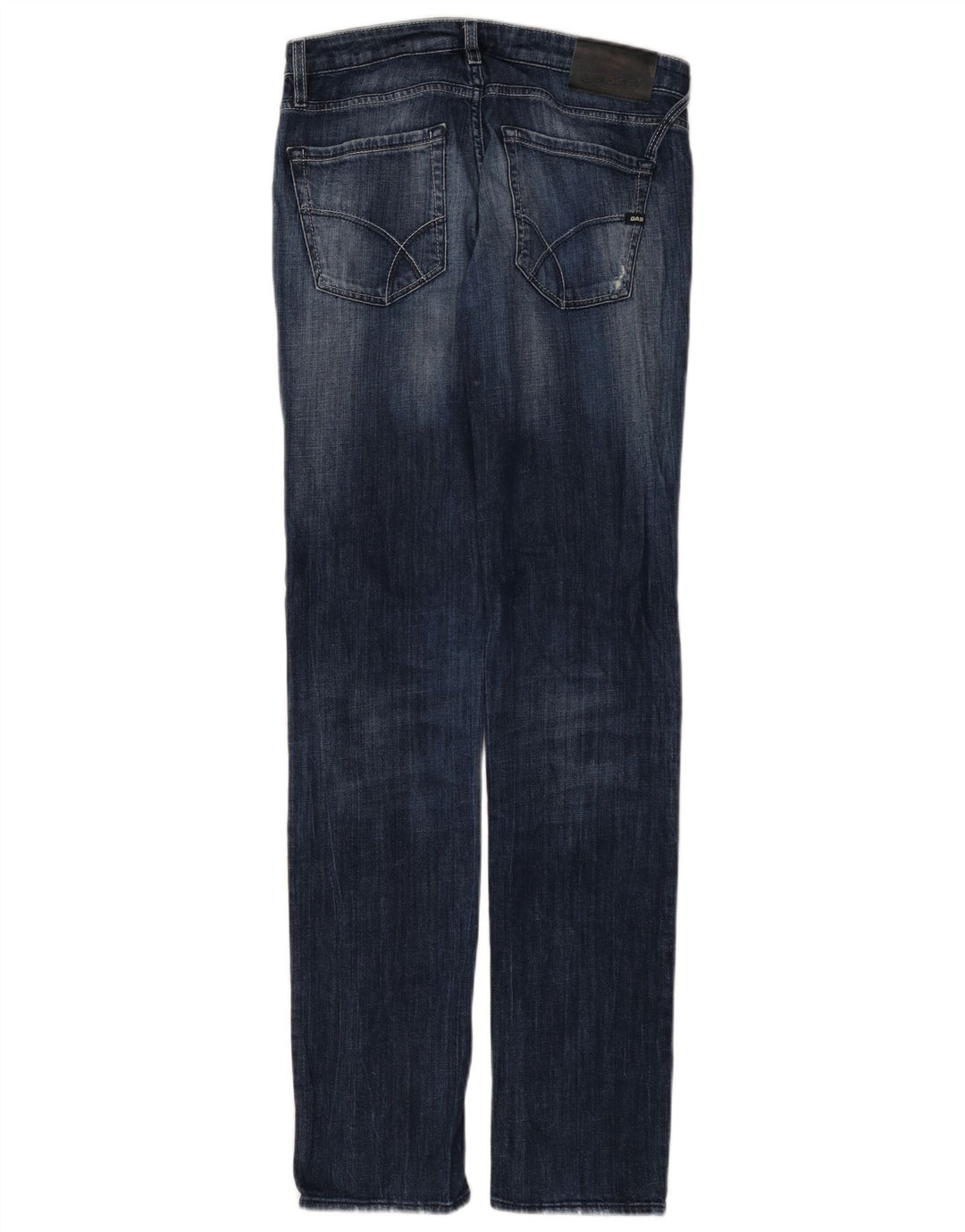 Jeans slim da donna Gas W30 L34 cotone blu