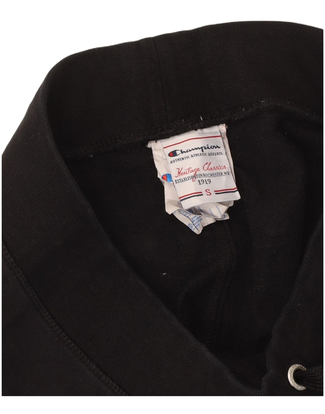CHAMPION Womens Heritage Classics Tracksuit Trousers UK 10 Small  Black