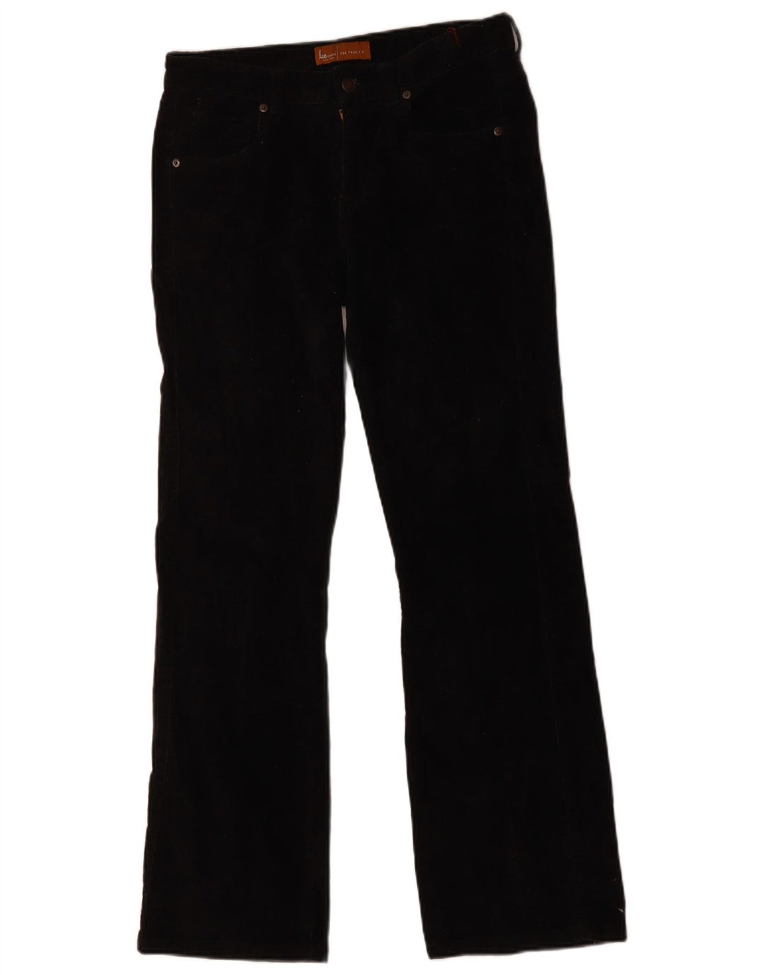 Jeans dritti da donna Lee US 5/6 medi W30 L30 neri